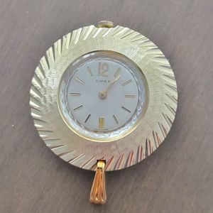 VTG Ladies TIMEX PENDANT WATCH, Manual Wind, Running